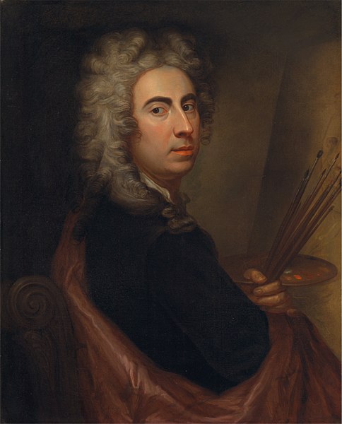 Self-Portrait ca. 1700 by Marcellus Laroon the Elder (1653-1702)   Yale Center for British Art New Haven  B1981.25.407